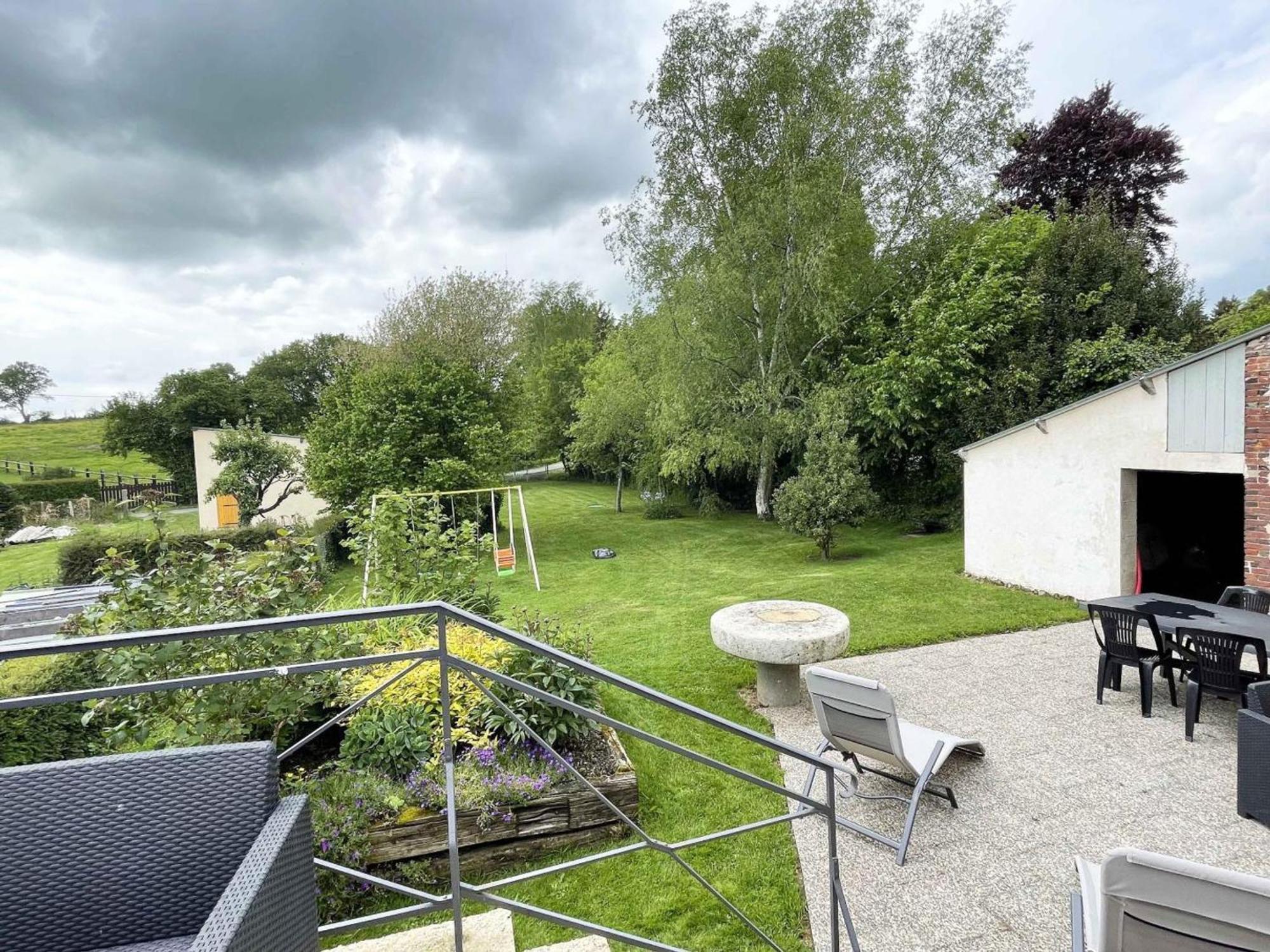 Maison Percheronne Spacieuse Avec Billard, Babyfoot, Et Jardin Clos, Animaux Bienvenus ! - Fr-1-497-65 La Mesniere 외부 사진