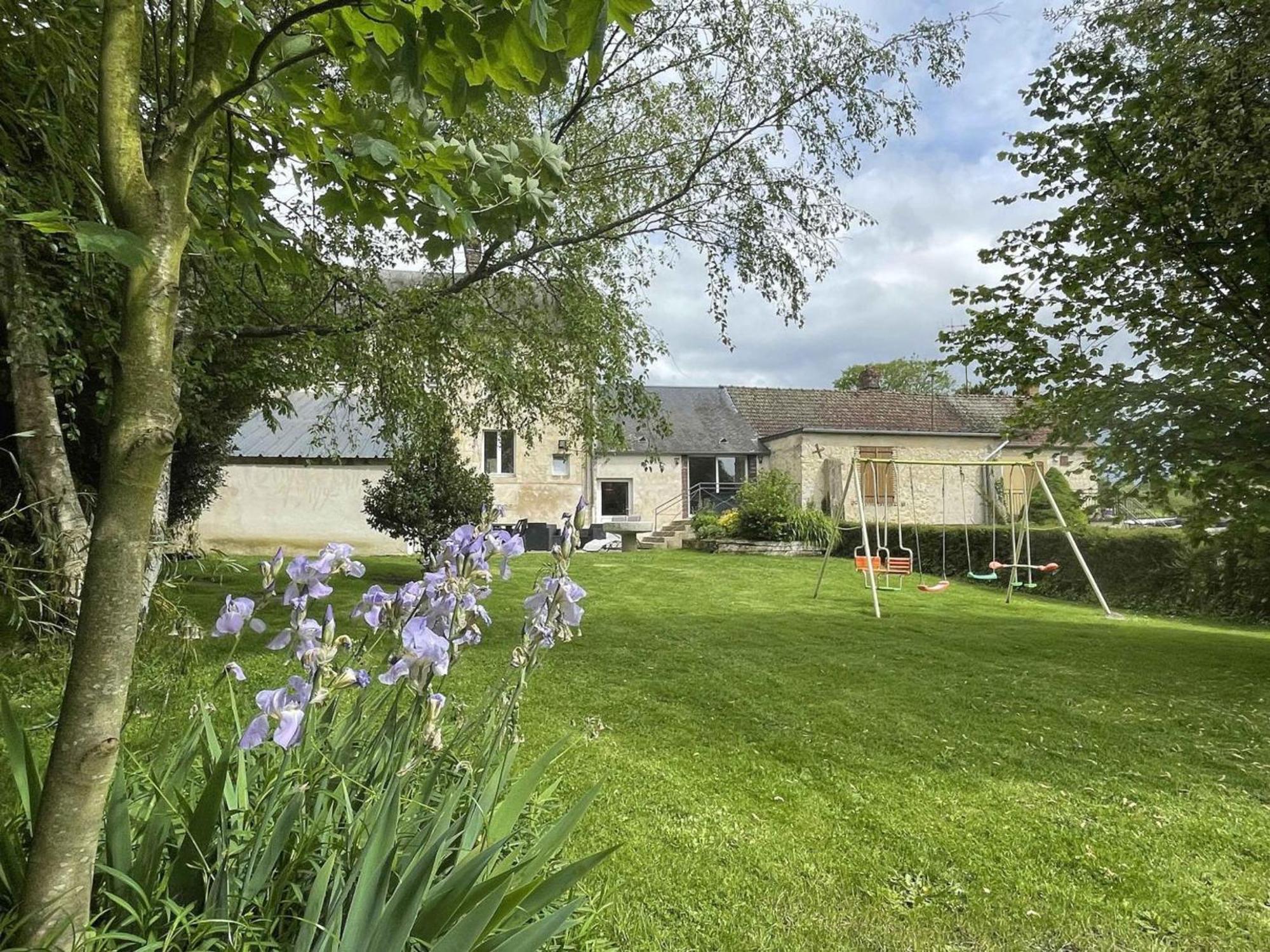 Maison Percheronne Spacieuse Avec Billard, Babyfoot, Et Jardin Clos, Animaux Bienvenus ! - Fr-1-497-65 La Mesniere 외부 사진